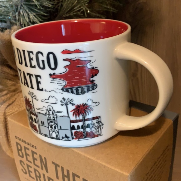 New SDSU San Diego State Starbucks Campus Collection Mug - Picture 2 of 5